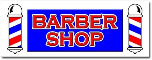 48" Barber Shop Decal Sticker Hair Salon Parlor