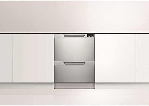 Fisher Paykel Dd60dahw8 Twin Dishwasher Drawer White Double