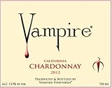 2012 Vampire Napa County Chardonnay Wine 750 mL