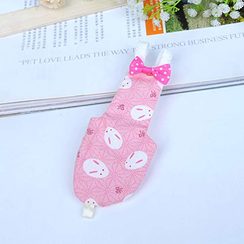 image for POPETPOP 2Pcs Bird Parrot Diaper Flight Suit Nappy,Soft Pet Pee Pad Su