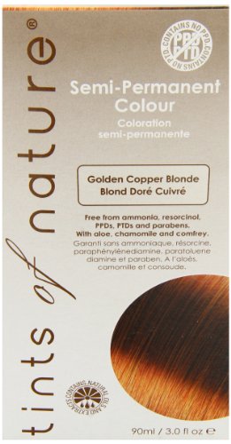 Semi-Permanent Hair Colour- GCB Golden Copper Blonde 3 Ounces