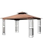 10 x 12 Regency II Patio Gazebo with Mosquito Netting