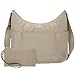 Baggallini Hobo Tote - Lightweight, Water-Resistant Travel Purse With Multiple Pockets and Removable Wristlet