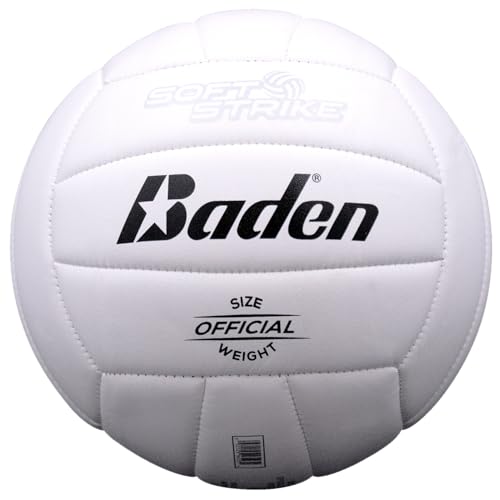 Baden | Soft Strike | Cushioned Synthetic Leather Recreational Volleyball | Ind…