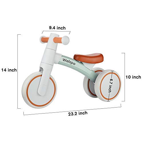 welspo Baby Balance Bikes for 1 Year Old Boys Girls 1236 Months Kids