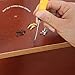newlng 1200pcs Small Screws Phillips Flat Head Cross Self Tapping Tiny Screw Cabinet Electronic Accessories Screw Multifunctional DIY Micro Woodworking Screws Set Bronze