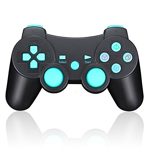 TPFOON PS3 Controller Wireless, Double Vibration SIXAXIS Gamepad Remote for Sony Playstation 3 DualShock 3 PC TPFOON PS3 Controller Wireless, Double Vibration SIXAXIS Gamepad Remote for Sony Playstation 3 DualShock 3 PC