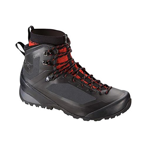 Arc teryx bora2 mid hiking boot - men s black/cajun 10