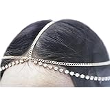 LUNIWEI Hair bling Goddess Head Chain Band