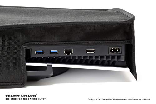 Dust Cover For Xbox Series X By Foamy Lizard – The Original Made In U.S.A. TexoShield Premium Ultra Fine Soft Velvet Lining Nylon Dust Guard With Back Cable Port Vertical B08r6nsvm4