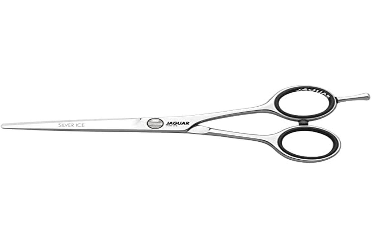 Jaguar White Line Silver Ice Classic Hairdressing Scissors, 7.0-Inch Length, Silver, 0.031 kg