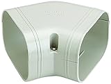 Rectorseal 84012 45-Degree Flat Vert, 3.5-Inch, White