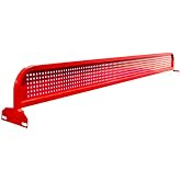 OYKSHDF Table Tennis Net, Outdoor Indoor Ping Pong Net Metal Frame, Replacement Compact Training Countertop Separator for Home Game Practice, 60.3" Length