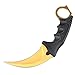 CS-GO Stainless Steel Tactical Knife With Sheath and Cord 7 Colors Neck Knife -For outdoor survival, camping or self defenses