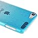 Generic Leegoal(TM)Baby Blue Raindrop Crystal Hard Back Cover Case for Apple iPod Touch 5th Generation 5G 5