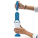 NEWBEA Pet Hair Remover with Self-Cleaning Base, Double-Side Lint Brush for Dog and Cat, Efficient Pet Hair Remover from Clothing, Furniture, Home, Blue