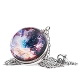 Felicity Store A Drop of Galaxy - Handmade Universe Pendant - Galaxy Necklace