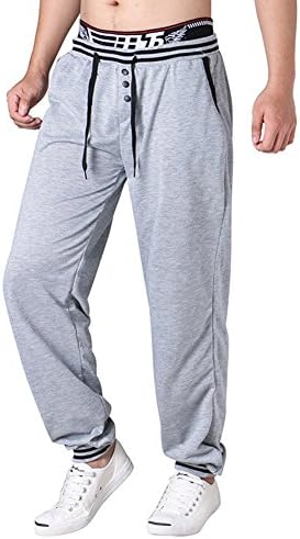 Men's Jogging Trousers, Sweatpants Pants, Trousers Men Casual Elastic Waist,Glomixs Men Casual Jogger Long Pants Fitness Gyms Running Clothing Autumn Sweatpants Trousers
