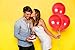 Treasures Gifted Metallic Red Balloons - 100 Pack Pearlized Ruby Red Latex Balloons 12in - Globos Metalicos Rojos - Globos Rojos Metalicos