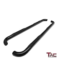 Tac 2004   2017 Nissan Titan Crew Cab Negro Barra lateral Paso Nerf Bars para Tunning