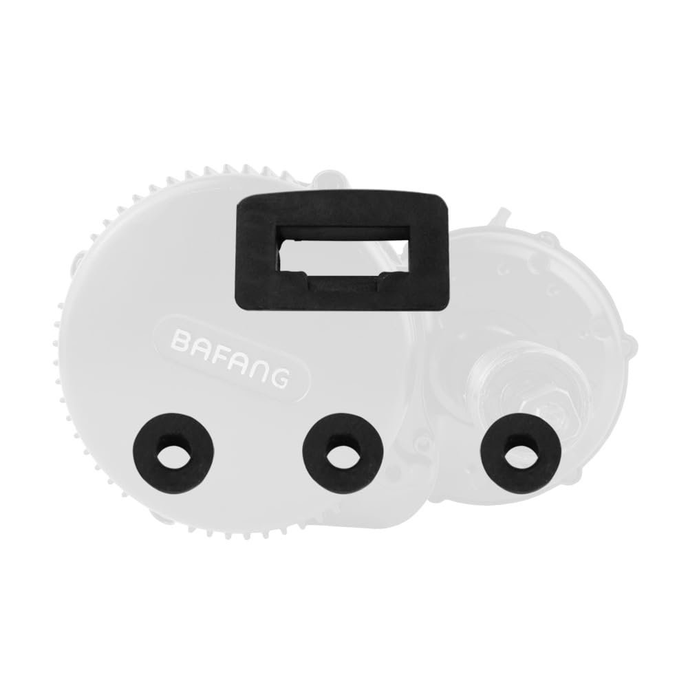 Seal Ring For BAFANG BBS01/02 Mid Motor Hall Wire Plug Waterproof Rubber Ring (BLACK)