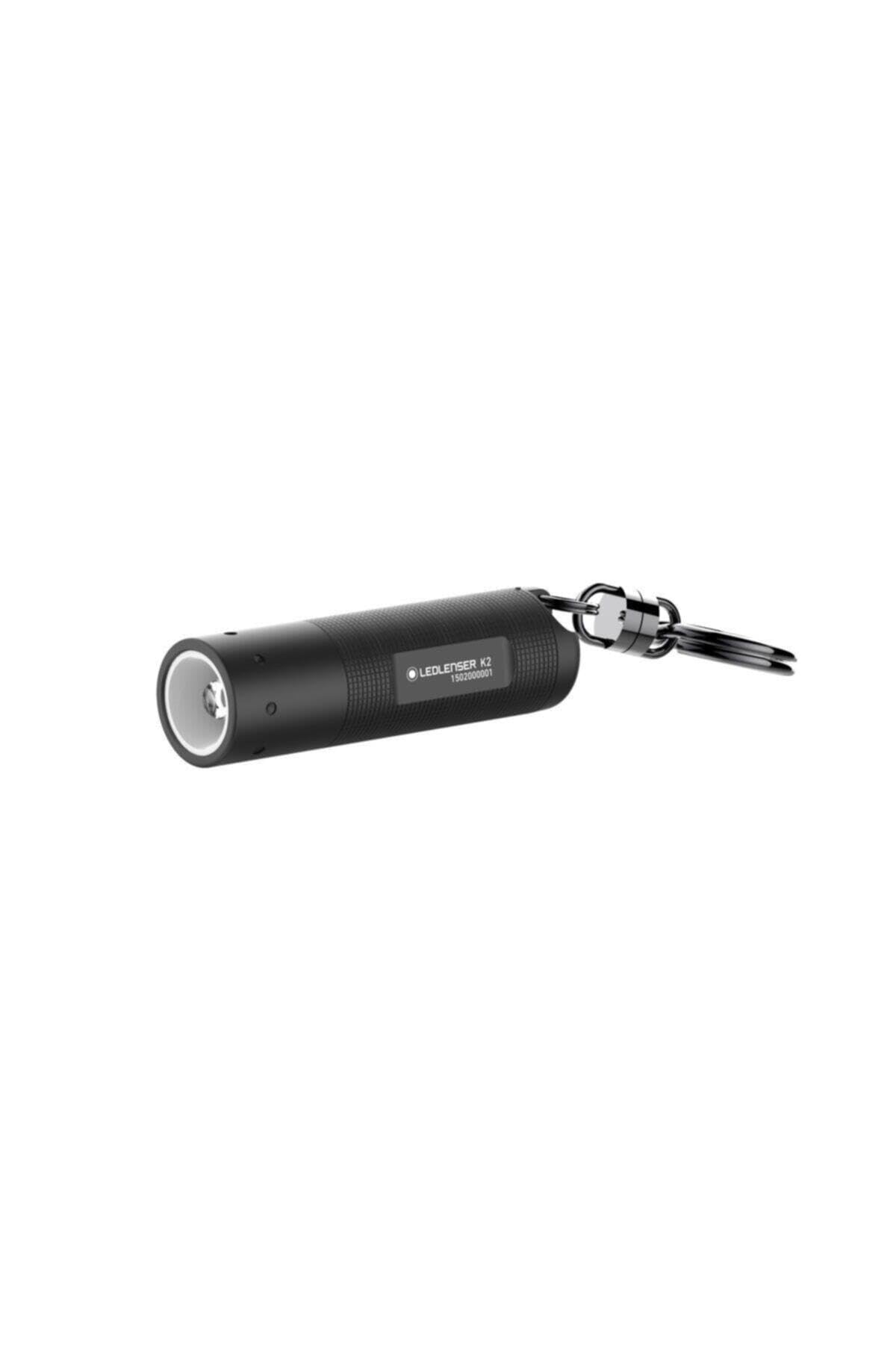 Ledlenser K2 Key-Ring LED Torch (Black) - Blister Pack, 8252 , Brown