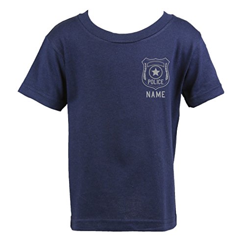 Fully Involved Stitching Personalized Police Shirt With Badge (5/6)