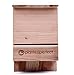 BAT House PEST Control - Bats Shelter Protects Home from Mosquitoes and Bugs - Dual Chamber Wooden Bat Boxes Built to Last - Houses Up to 360 Bats - Repels Pests from Garden (Large, Brown)