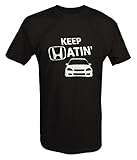 Keep Hatin Honda Civic Lowered Fast JDM Racing T shirt - Xlarge
