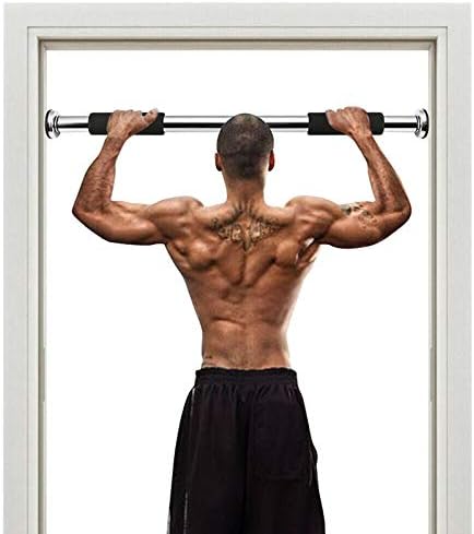 ShangSky Door Bar,Pull-Up Bar Door Frame Adjustable,Chin-Up Bar for Doorway,Door Stop Jammer for Home Gym Exercise,62-100cm