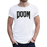 Doom 2016 Game Logo Art Quality XL Mens T-Shirt