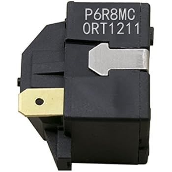 Bestpartcom New Refrigerator Starter Relay P6R8MC for LG Magic Chef Refrigerator & dehumidier