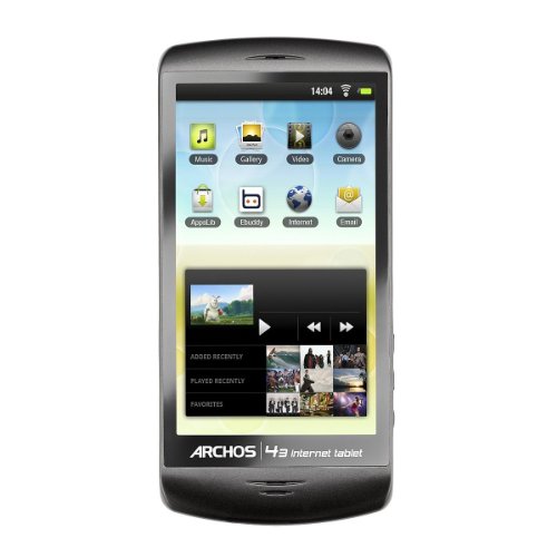 Archos 43 4.3-Inch 8 GB Internet Tablet