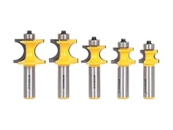 YONICO Bullnose Beading Router Bits Set 5 Bit