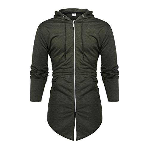 4 MmNote+Hooded+Trench+Cardigan+Outwear