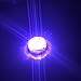 Qicai H LED Submersible Lights Battery Operated RGB Multicolor with Remote Flickering Waterproof Mini Light for Aquarium, Centerpiece, Vase, Halloween, Christmas, Wedding Lighting, Party, Set of 2