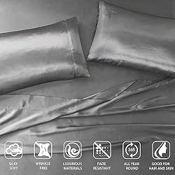 Madison Park Essentials Satin Sheets Queen