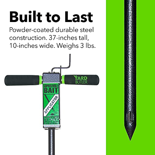 Yard Butler IGBA1 Gopher Bait / Mole Bait Applicator Vole Killer