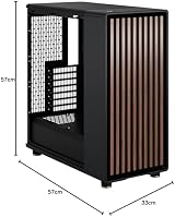 Fractal Design North Charcoal Black ATX Mid Tower PC Case Tempered Glass view 20