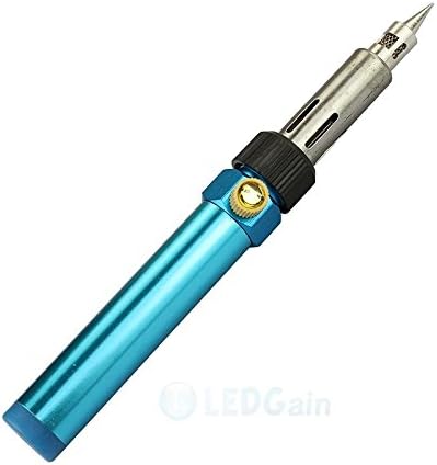 1300ยฐC Mini Gas Blow Torch Soldering Iron Gun Butane Cordless Woolelding Pen