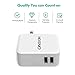 ONSON iPhone Charger,4.8A 24W Dual USB Portable Travel Wall Charger Adapter with Foldable Plug+6FT Long Apple Lightning Cable Charging Cord for iPhone 7/7Plus/6S/6S Plus/6/5S/SE/5C,iPad Air/Mini/Pro