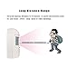 SETmell Wireless Home Security Driveway Alarm and Doorbell, 1 AC Adapter & 1 Long Range Reciever & 1 PIR Motion Sensor Detector Weatherproof Patrol Infrared Alert System Kit