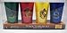 Wizarding World of Harry Potter House Tumbler Cup Set 4 Cups by Universal Studios,1 green, 1 red, 1 yellow & 1 Blue