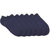 Jefferies Socks Womens Low Cut Half Cushion Seamless Sport Socks 6 Pair Pack