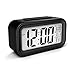 Alarm Clock Sensor Touch Alarm Clock Digital For Kids Technology Light On Backlight Black