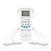 Magicfly FDA OTC Approval Tens Unit Handheld Electronic Pulse Massager - Battery Operated Excellent Muscle Stimulator for Electrotherapy Pain Management, Upgraded Model with Backlight