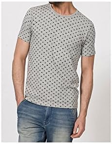 Petrol - CAMISETA PETROL MANGA CORTA - GRIS, M