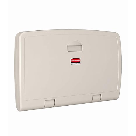 rubbermaid wall mounted changing table