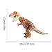 Blueyouth High Simulation Dinosaur - Hot Large Indominus Rex Dinosaur Toy Jurassic World Dinosaur Figure Blocks Static Dinosaur Figures Decoration Raptor Toys Set CE