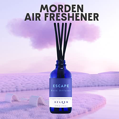 Reed Diffusers Set, 3.7 Oz Scent Diffuser (Strong Aroma), 6 Reed